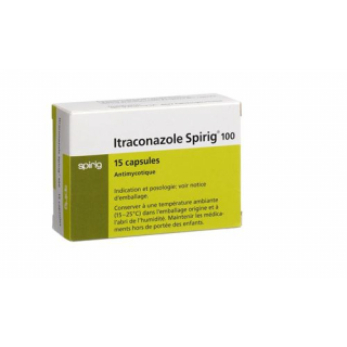 Итраконазол Спириг 100 мг 15 капсул
