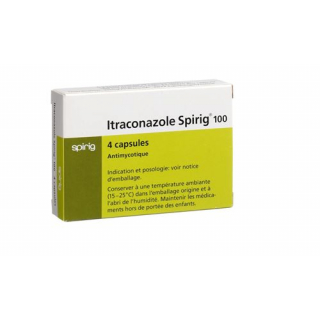 Итраконазол Спириг 100 мг 4 капсулы 