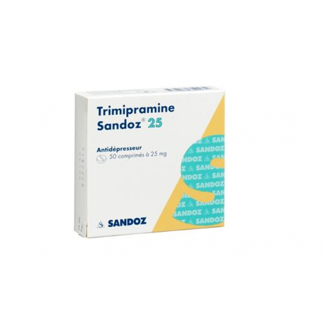 Тримипрамин Сандоз 25 мг 50 таблеток 