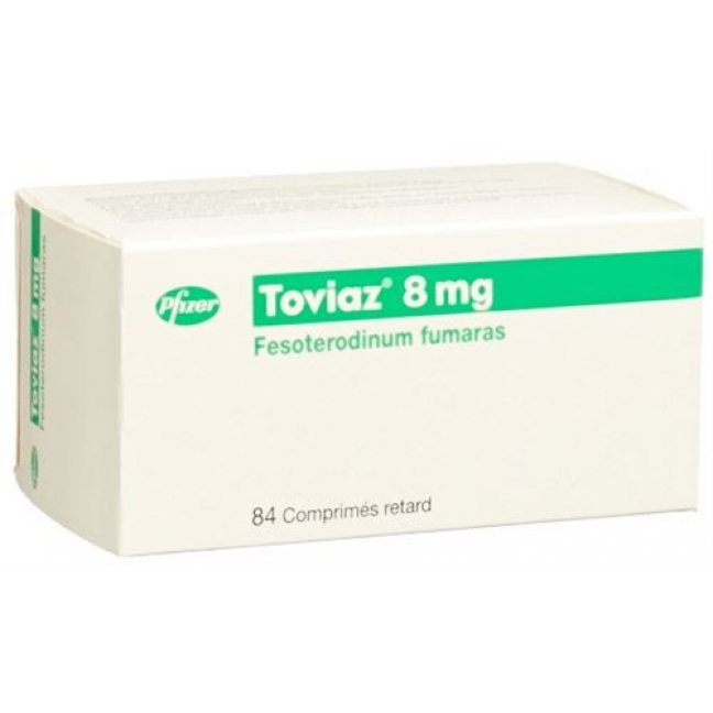 Товиаз 8 мг 84 ретард таблетки