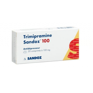 Тримипрамин Сандоз 100 мг 100 таблеток 