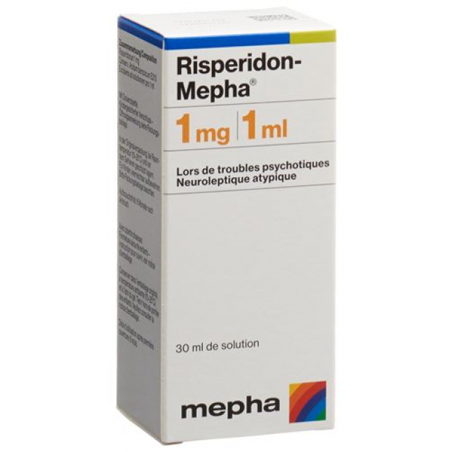 Рисперидон Мефа раствор 1 мг/мл 100 мл