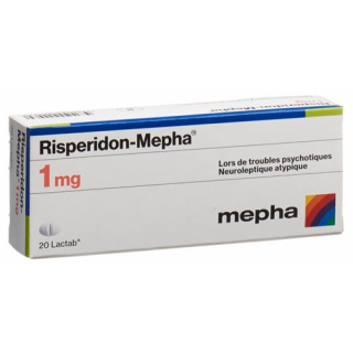 Рисперидон Мефа 1 мг 60 таблеток покрытых оболочкой