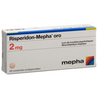 Рисперидон Мефа Оро 2 мг 28 ородиспергируемых таблеток