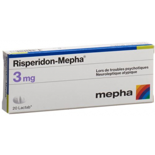 Рисперидон Мефа 3 мг 60 таблеток покрытых оболочкой