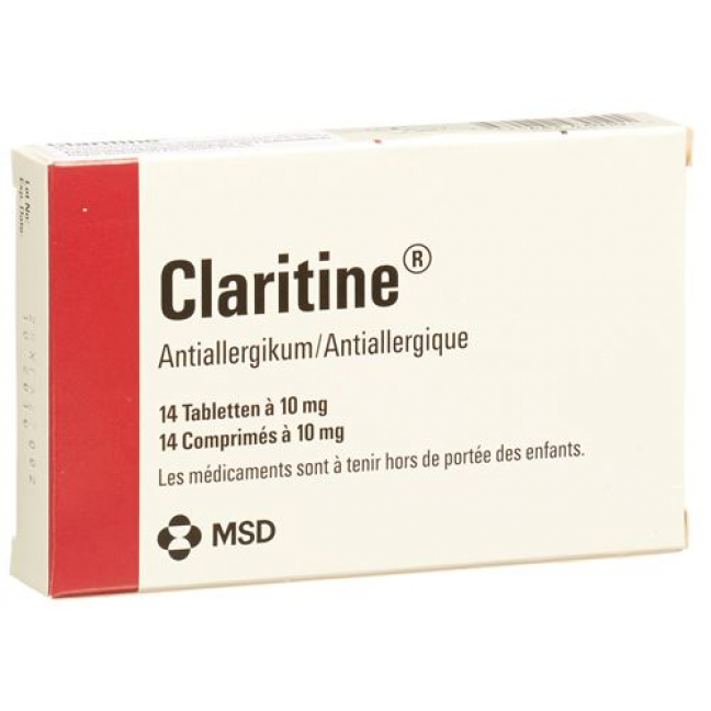 Кларитин 10 мг 14 таблеток
