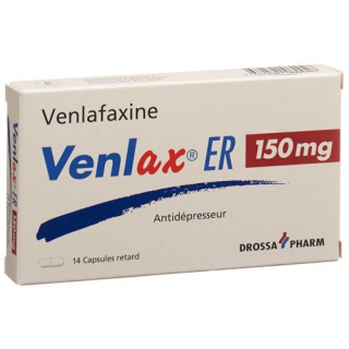 Венлакс ER 150 мг 14 ретард капсул 