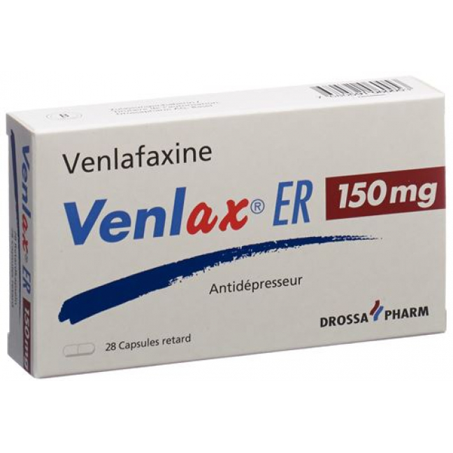 Венлакс ER 150 мг 28 ретард капсул 