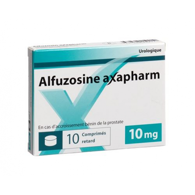 Alfuzosin Axapharm 10 mg 90 Retard tablets