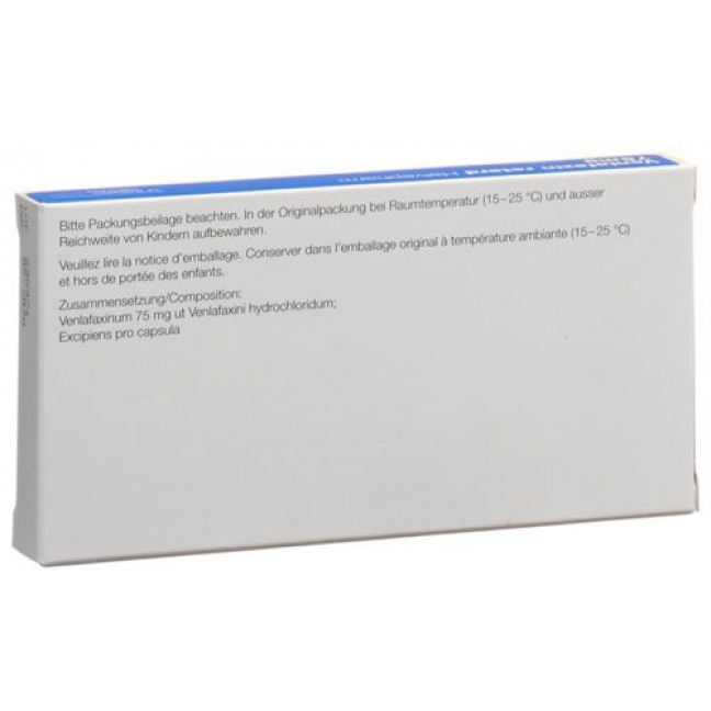 Венлафаксин Ретард Хелвефарм 75 мг 14 капсул 