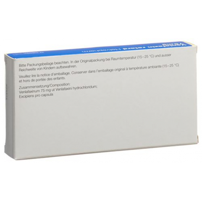 Венлафаксин Ретард Хелвефарм 75 мг 28 капсул 