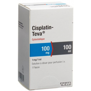 Цисплатин Тева инфузионный концентрат 100 мг / 100 мл флакон 100 мл