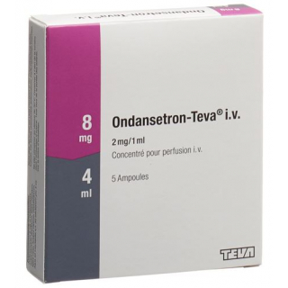 Ондансетрон Тева концентрат для инфузий 8 мг / 4 мл 5 ампул по 4 мл