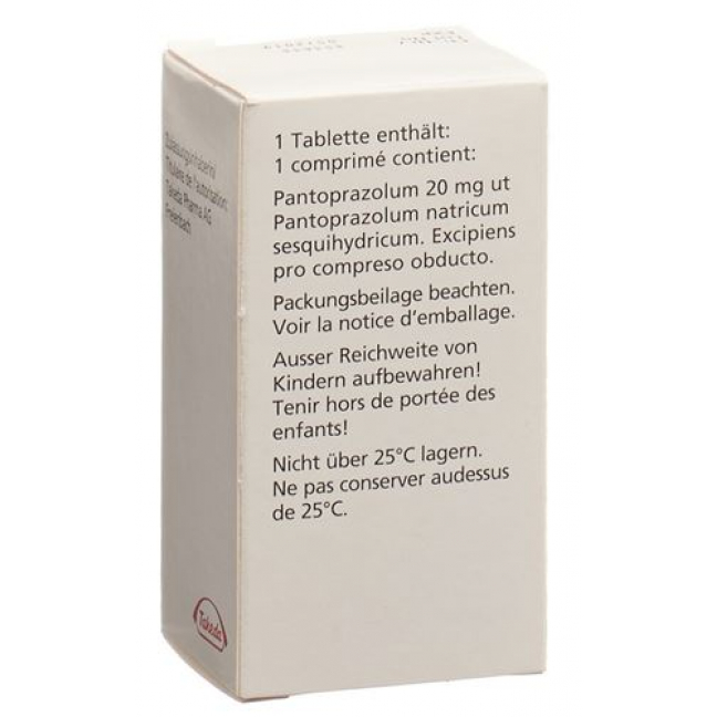 Пантопразол Никомед 20 мг 120 таблеток 