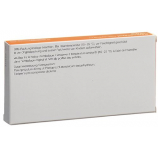 Пантопразол Хелвефарм 40 мг 15 таблеток покрытых оболочкой 