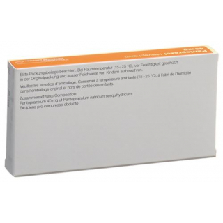 Пантопразол Хелвефарм 40 мг 7 таблеток покрытых оболочкой 