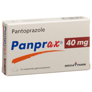 Панпракс 40 мг 15 таблеток покрытых оболочкой 