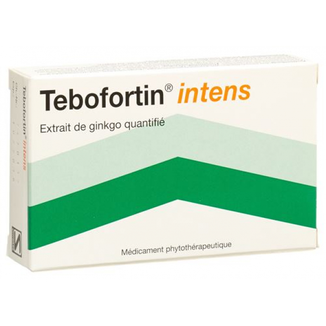 Тебофортин Интенс 120 мг 30 таблеток покрытых оболочкой