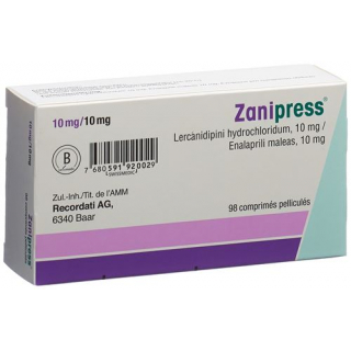 Zanipress 10/10 mg 28 filmtablets