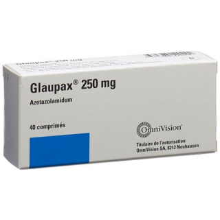 Глаупакс 250 мг 40 таблеток