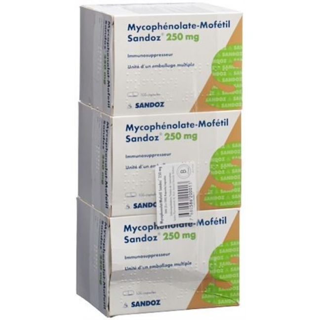 Микофенолат Мофетил Сандоз 250 мг 300 капсул