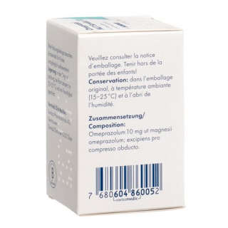 Омепразол МУТ Сандоз 10 мг 14 таблеток покрытых оболочкой