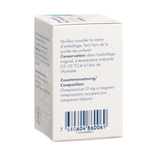 Омепразол МУТ Сандоз 10 мг 28 таблеток покрытых оболочкой
