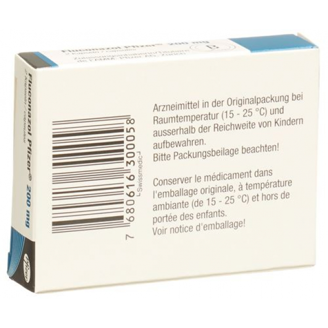 Флуконазол Пфайзер 200 мг 2 капсулы