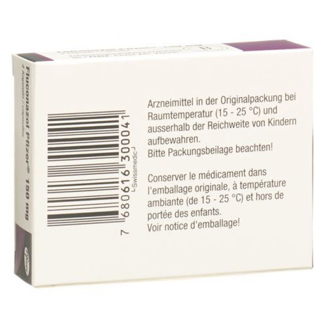 Флуконазол Пфайзер 150 мг 4 капсулы