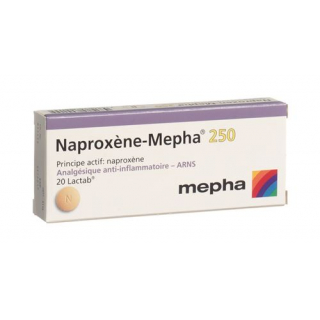 Напроксен Мефа 250 мг 20 таблеток покрытых оболочкой