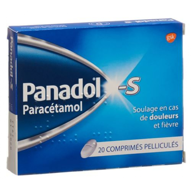 Панадол С 500 мг 20 таблеток покрытых оболочкой