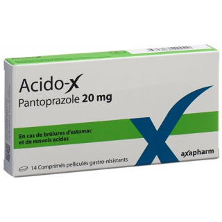 Ацидо-X 20 мг 14 таблеток