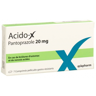 Ацидо-X 20 мг 7 таблеток