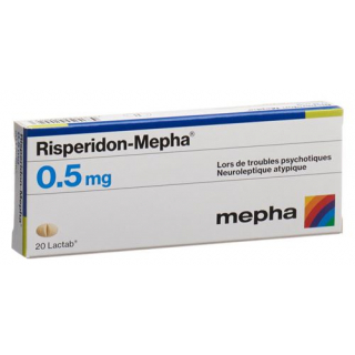 Рисперидон Мефа 0,5 мг 60 таблеток покрытых оболочкой