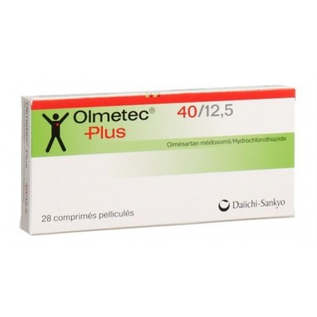 Olmetec Plus 40/12.5 28 filmtablets