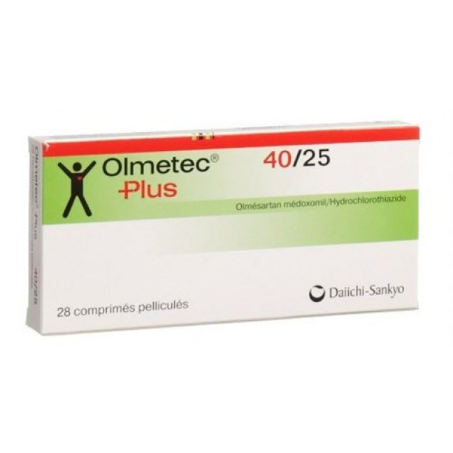 Olmetec Plus 40/25 28 filmtablets 