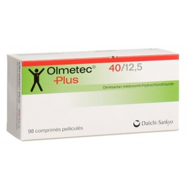 Olmetec Plus 40/12.5 98 filmtablets