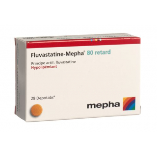 Флувастатин Мефа Ретард 80 мг 28 депо таблеток