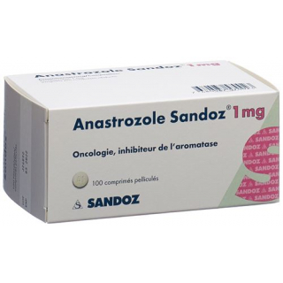Анастрозол Сандоз 1 мг 100 таблеток покрытых оболочкой