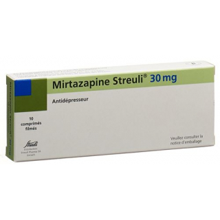 Миртазапин Штройли 30 мг 10 таблеток покрытых оболочкой 