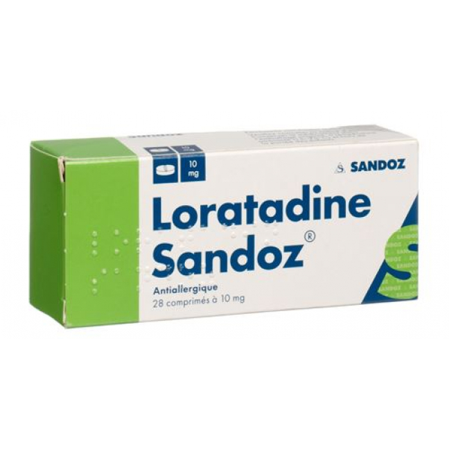 Лоратадин Сандоз 10 мг 28 таблеток