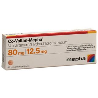 Ко-Валтан Мефа 80/12,5 мг 28 таблеток покрытых оболочкой 