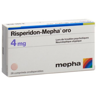 Рисперидон Мефа Оро 4 мг 28 ородиспергируемых таблеток