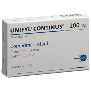 Унифил Континус 200 мг 30 ретард таблеток