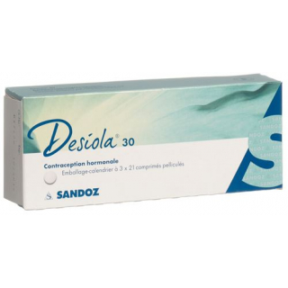 Десиола 30 3 x 21 таблетка покрытая оболочкой