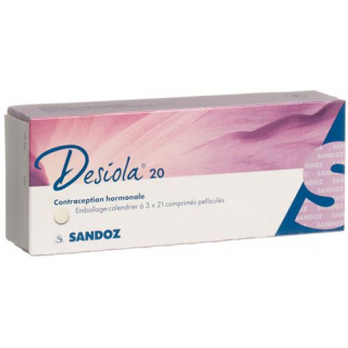 Десиола 20 3 x 21 таблетка покрытая оболочкой