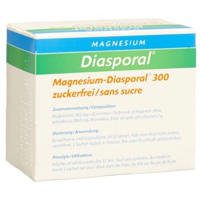 Магний Диаспорал 300 мг без сахара 50 пакетиков