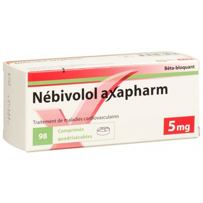 Небиволол Аксафарм 5 мг 98 таблеток