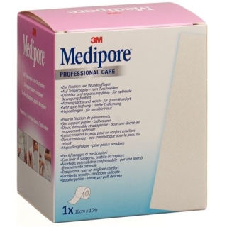 Вкладиш 3M Medipore клейкий фліс 10см х 10м 12 шт