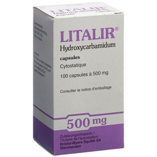 Литалир 500 мг 100 капсул